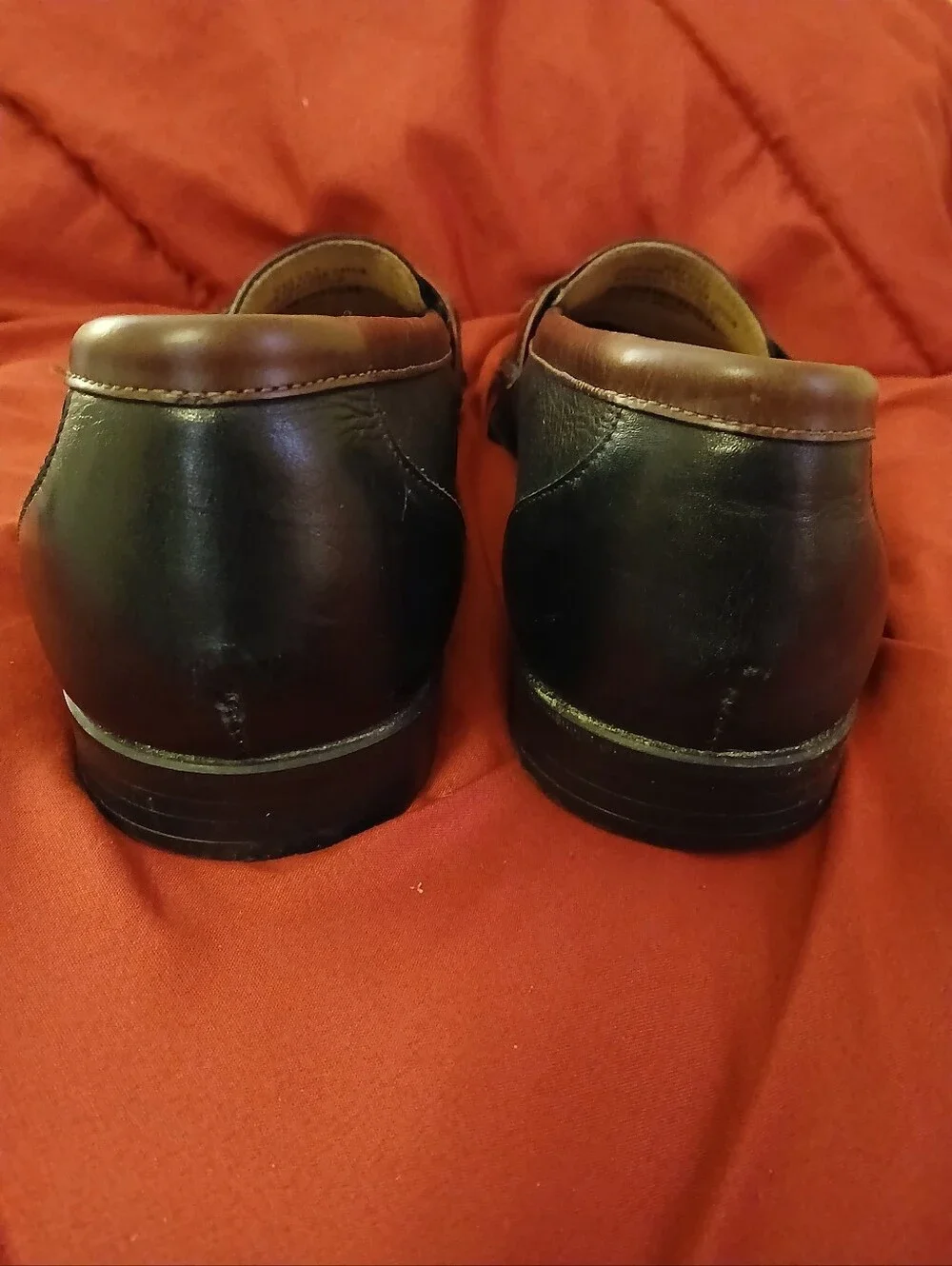 Borelli Wes Kilt 320019 Tassel Black Loafers Sz 11.5M (081226B)
